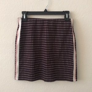 Preppy/Athletic Knit Mini Skirt
